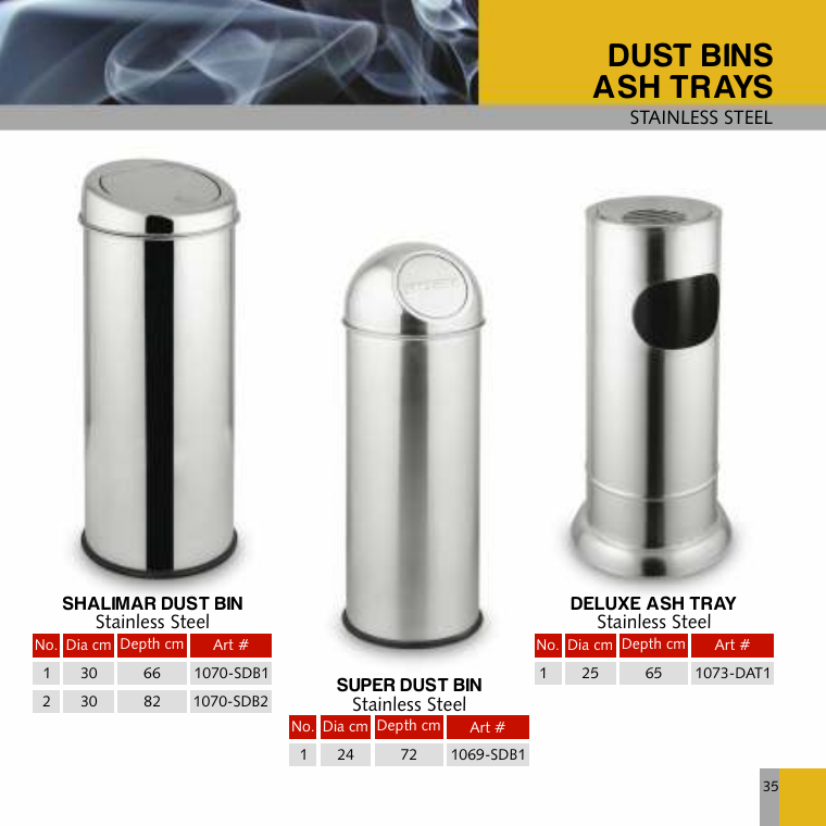 Shalimar Dust Bin